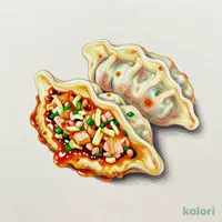 チルド肉餃子 ラー油入りたれ付