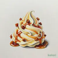 ニュージーランド産の生乳を使用ダブルキャラメルアイスクリーム