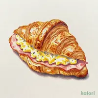 ハムたまごクロワッサン