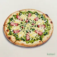 ミラノ風ピザ