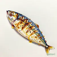 切れているしめさば炙り焼き