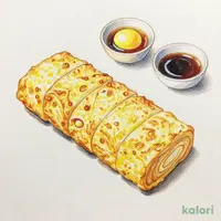 切れてる厚焼き玉子