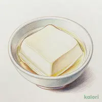 寒天入り杏仁豆腐