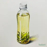 深蒸し茶入り 濃い緑茶