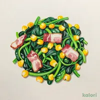 無塩せきベーコン ほうれん草ミックス