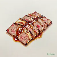 牛カルビ焼肉(甘辛醤油だれ)