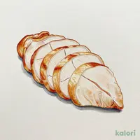 Sliced Junki-dori Chicken Tenderloin Smoked Chicken