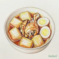 鶏と大根と玉子の煮物