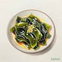 Raw Mozuku Seaweed with Shikuwasa Citrus