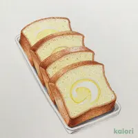 Enmido Castella (Sponge Cake), Milk Flavor