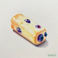 チーズデザート 果肉入りブルーベリー