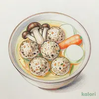 もぐもぐ味わうスープ 鶏だんごの生姜スープ