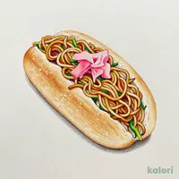 焼きそばパン 焼きそば50%増量