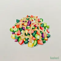 刻み野菜の寅福サラダ ジュレドレッシング(小)