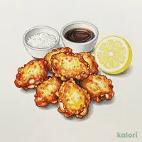 寅福の鶏の竜田揚げ定食