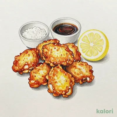 寅福の鶏の竜田揚げ定食