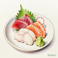 旬の刺身四種盛り合わせ