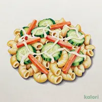 柚子胡椒風味のマカロニサラダ