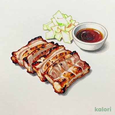 豚トロの塩焼き 自家製ポン酢と大根おろしで