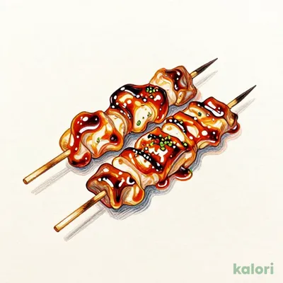 Chikarakobu (Chicken Shoulder Yakitori) with Sauce