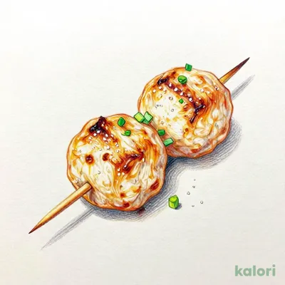 Chicken Meatball Yakitori (Salt)