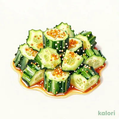 Cucumber with Salt Sauce