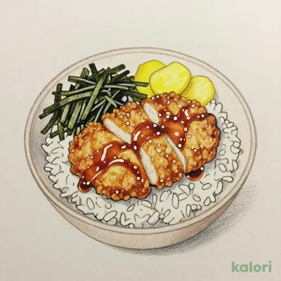 鳥たれかつ丼