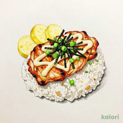 Tori-uma Don (Salted Chicken Rice Bowl)