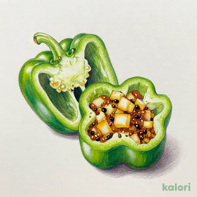 おつまみ生ピーマン　～自家製 有機菊芋の生姜味噌添え～