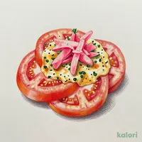 ガリ・トマ・スライス　～自家製有機生姜のドレッシング～