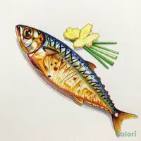 卓上で炙る！金華〆サバ