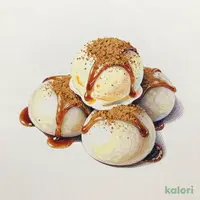 和風わらび餅アイス