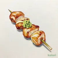 国産ささみ串　わさび