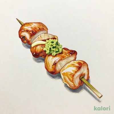 国産ささみ串　わさび
