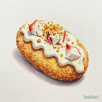 旨味たっぷり！カニクリームコロッケ