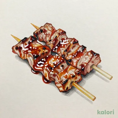 牛カルビ串