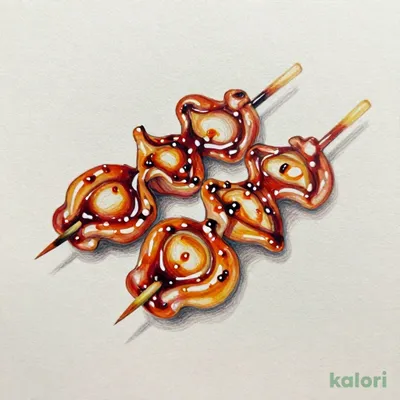砂肝串（タレ）