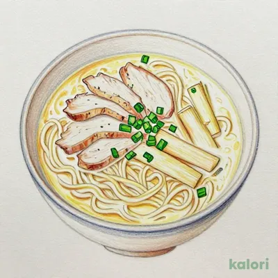 鶏白湯ラーメン