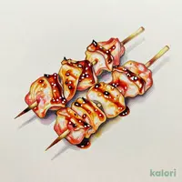 鶏皮串（タレ）