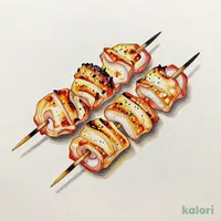 鶏皮串（塩）