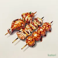 Assorted Yakitori (Grilled Chicken Skewers), 5 pcs, Tare Sauce