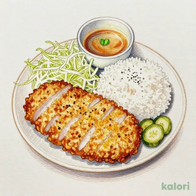 チキンカツ定食