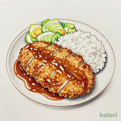 チキンカツ弁当 特製ソース