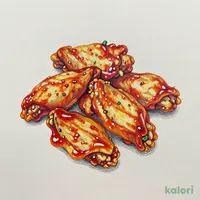 Signature Fried Chicken Wings, Medium Spicy