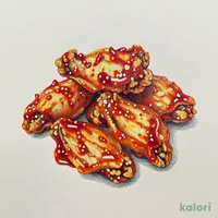 看板 手羽先唐揚 大辛