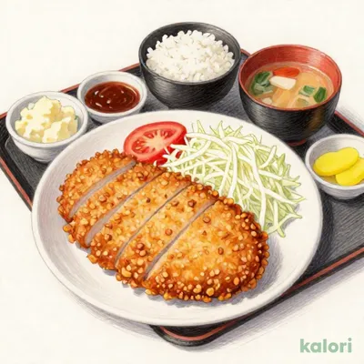Wカツ定食