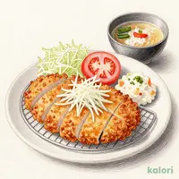 おろしポン酢チキンカツ定食