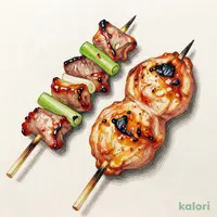 焼鳥（鴨ねぎ・つくね串）