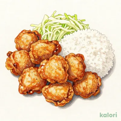 秘伝塩からあげ定食（10個）