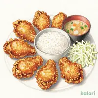 秘伝塩からあげ定食（8個）